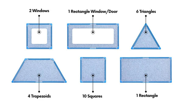 🏠 Maison Montessori™ – Jeu Éducatif de Construction 🧩✨